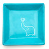 Trunk Up Elephant Soapstone Tray