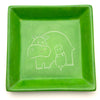 Mother and Baby Hippo Soapstone Tray