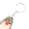 Penguin Felt Keyring