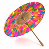 Tie Dye Saa Paper Parasol-Garden & Outdoors-Siesta Crafts