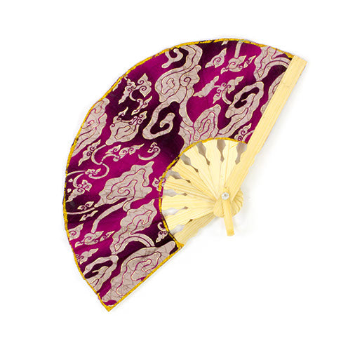 Ten Balinese Batik Fans-Garden & Outdoors-Siesta Crafts