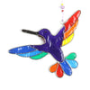 Rainbow Hummingbird Suncatcher-Home Décor-Siesta Crafts