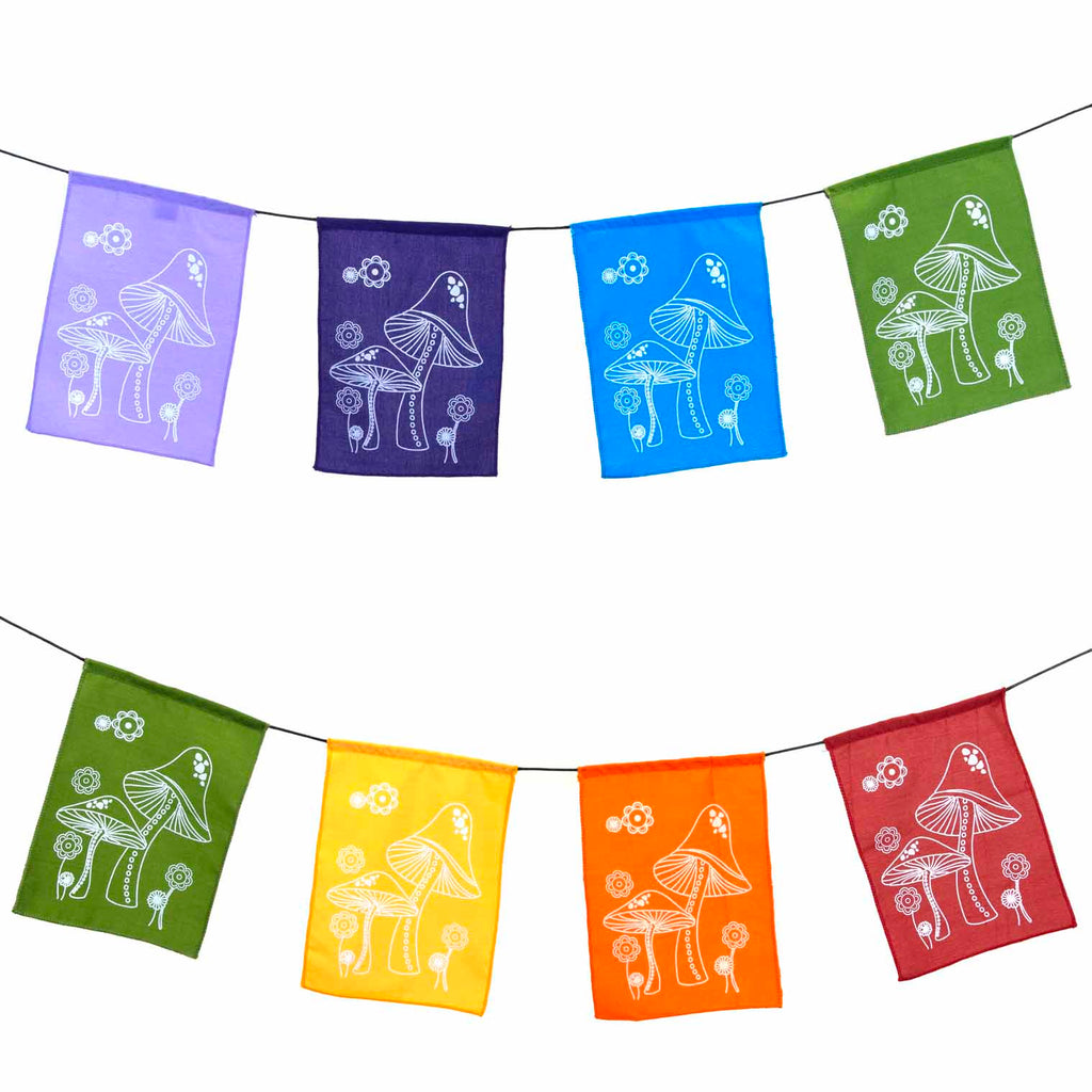 Mushroom Bunting-Home Décor-Siesta Crafts