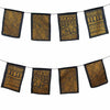 Black and Gold Bunting-Home Décor-Siesta Crafts