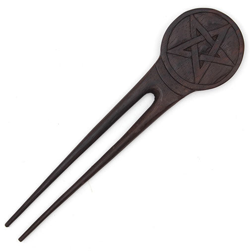 Pentacle Design Hair Fork