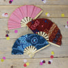 Ten Balinese Batik Fans