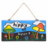 Hippy At Heart Plaque-Home Décor-Siesta Crafts