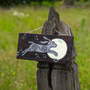 Dark Hare and Moon Plaque