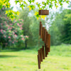 Spiral Bamboo Windchime