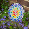 Vibrant Flower of Life Plaque