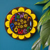 Flower Power Plaque