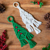 Macrame Christmas Tree Hanging