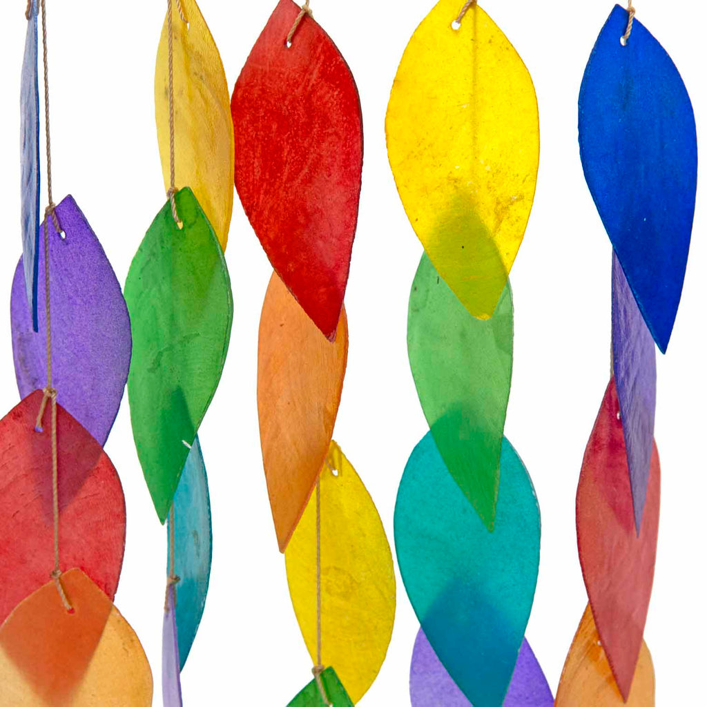 Rainbow Shell Chime-Garden & Outdoors-Siesta Crafts