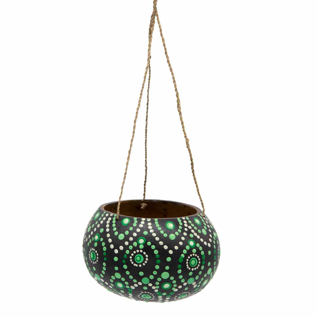 Dot Painted Plant Hanger