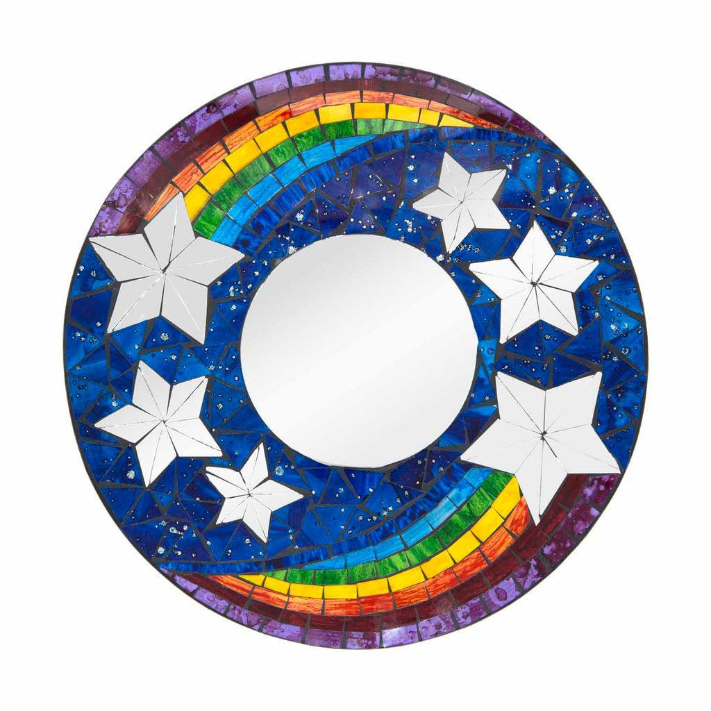 Small Rainbow and Stars Mirror