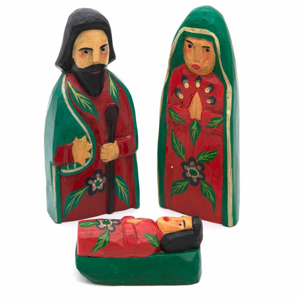 Wooden Nativity Set-Christianity-Siesta Crafts