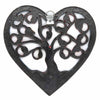 Heart Shaped Autumn Leaves Plaque