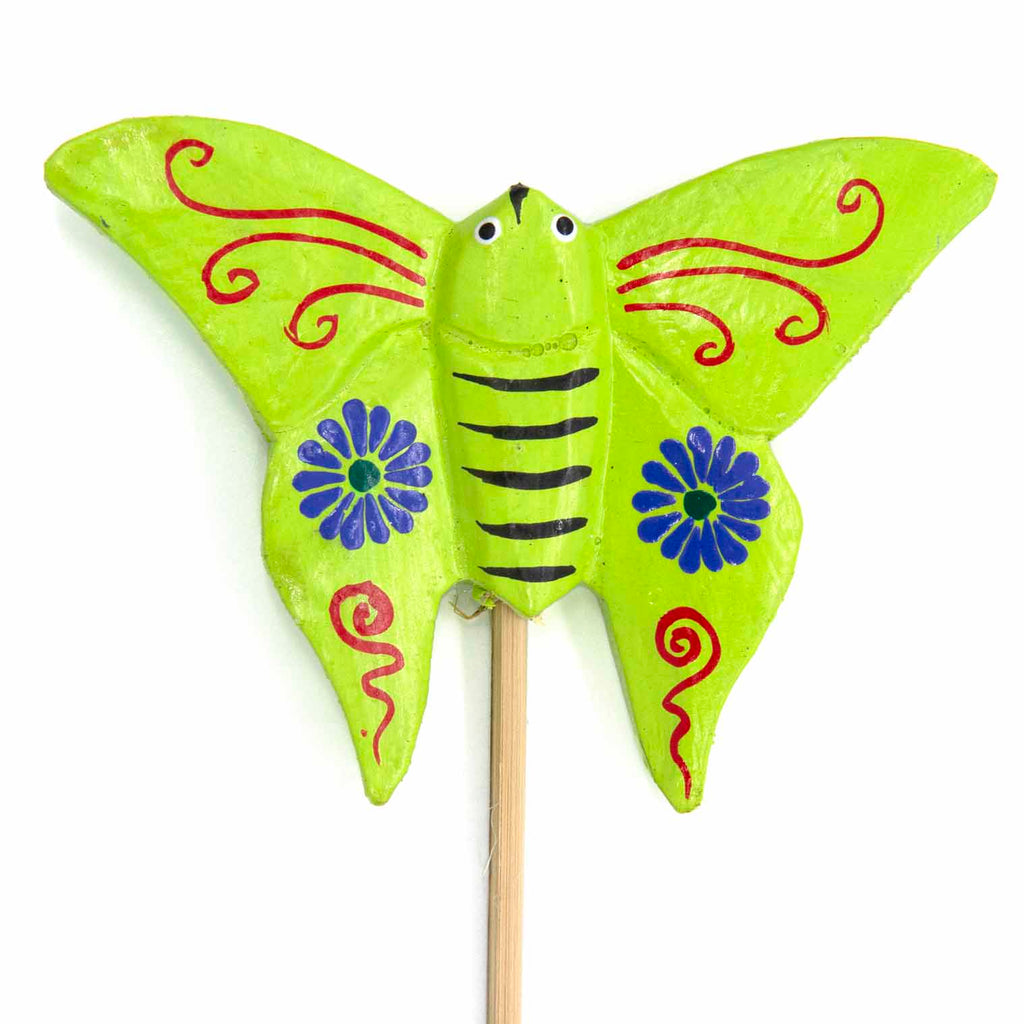 Butterfly Stick Garden Ornament-Ornaments & Figurines-Siesta Crafts