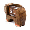 Small Elephant Perpetual Calendar-Office & Stationery-Siesta Crafts