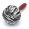 Zebra Painted Maraca-Shakers-Siesta Crafts