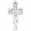 Whitewash Tree Cross with Leaves-Christianity-Siesta Crafts