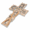 Whitewash Tree Cross with Leaves-Christianity-Siesta Crafts