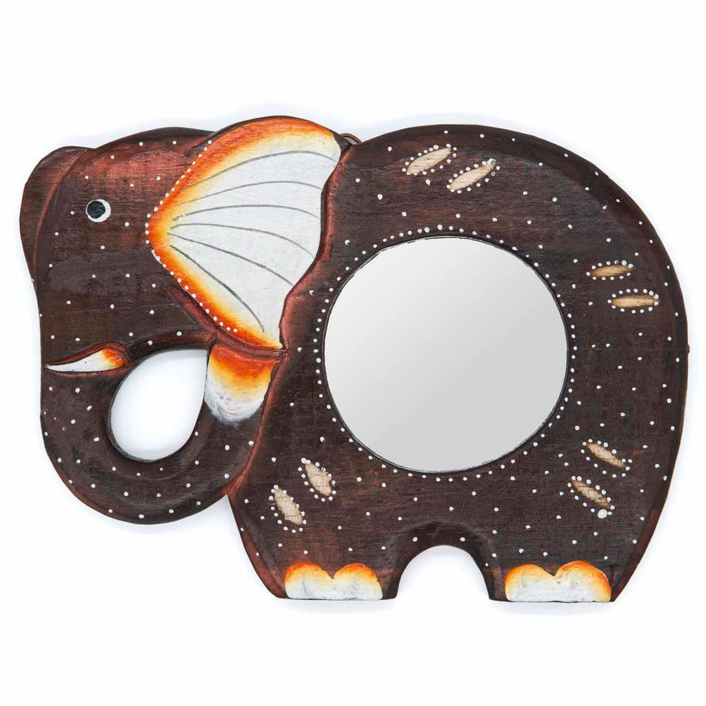 Elephant Mirror-Home Décor-Siesta Crafts