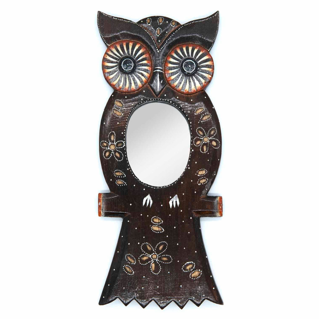 Owl Mirror-Home Décor-Siesta Crafts