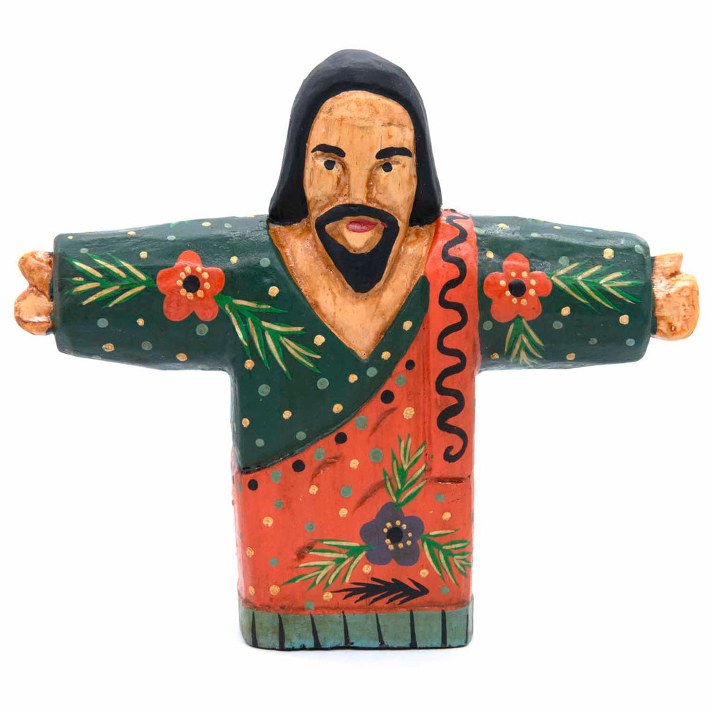 Standing Wooden Jesus