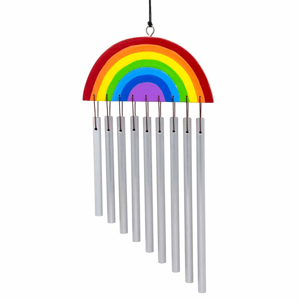 Large Rainbow Chimes-Garden & Outdoors-Siesta Crafts