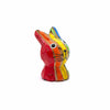 Stripy Pocket Rabbit-Ornaments & Figurines-Siesta Crafts