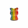 Stripy Pocket Rabbit-Ornaments & Figurines-Siesta Crafts