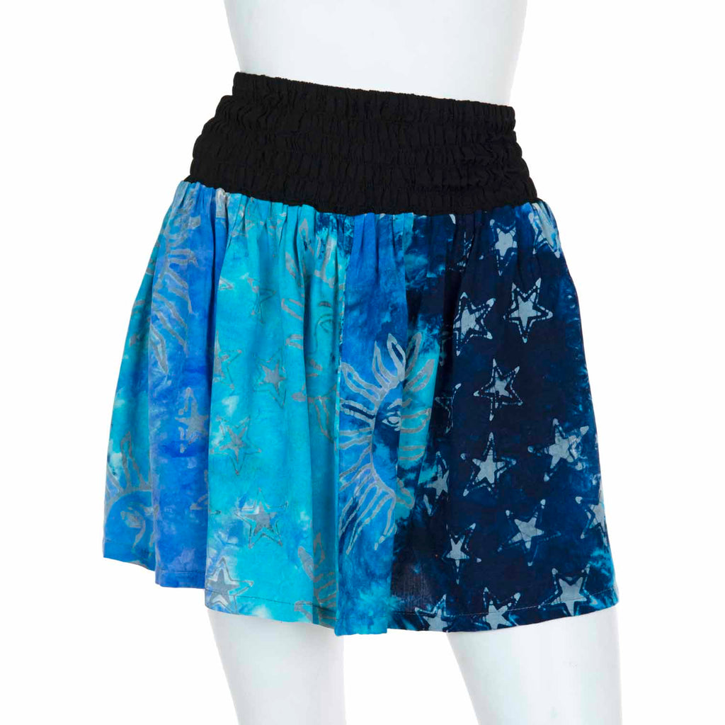 Celestial Mini Skirt-Skirts-Siesta Crafts