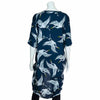 Crane Print Long Shrug