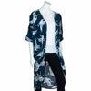 Crane Print Long Shrug