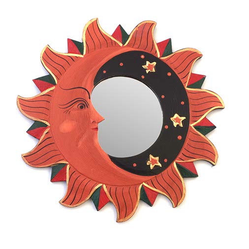 Large Sun and Moon Mirror