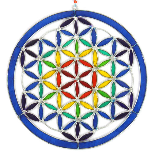 Flower of Life Suncatcher-Home Décor-Siesta Crafts