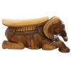 Festival Decorated Elephant Bench - Beads-Furniture-Siesta Crafts