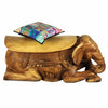 Festival Decorated Elephant Bench - Tapestry-Furniture-Siesta Crafts