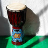 Medium Painted Djembe