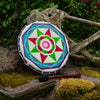 Large Painted Shamanic Drum