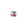 Round Blue Red Ball Bead