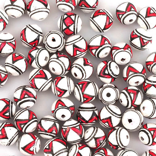 Mini Zig Zag Ball Bead