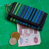 Coin and Key Wallet Jaspe Fabric