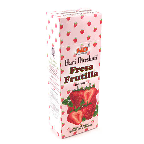 Strawberry Hexagon Incense-Stick Incense-Siesta Crafts