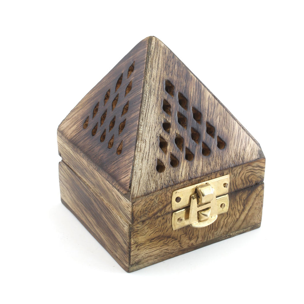 Pyramid Smoke Box-Incense Holders-Siesta Crafts