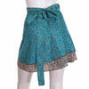 Recycled Sari Mini Wrap Skirt