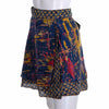 Recycled Sari Mini Wrap Skirt