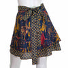 Recycled Sari Mini Wrap Skirt