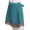 Recycled Sari Mini Wrap Skirt